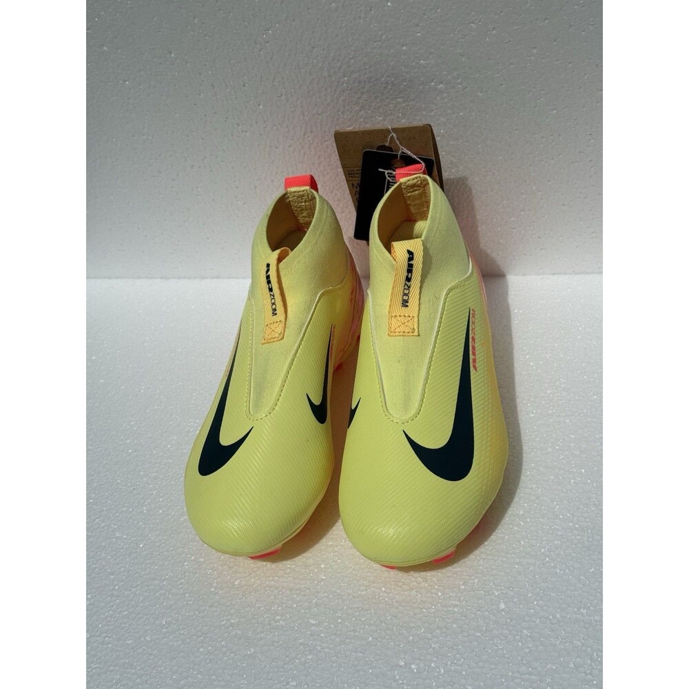 Nike Boys Cleats Shoes Sz 1Y Superfly 10 Acad KM FGMG Lt Laser Orange HF3417 800 - Picture 7 of 15